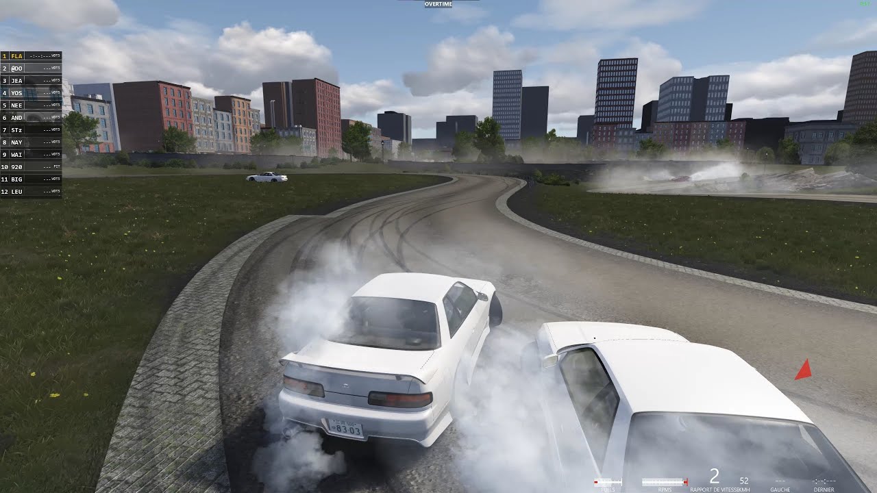 Assetto Corsa // Drift leading w/ random chaser // Brooklyn park