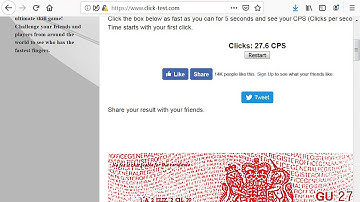 Click speed test (ft Auto Clicker)