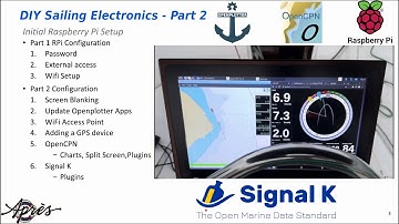 DIY Sailing Electronics Guide: Openplotter, Raspberry Pi, Signal K & OpenCPN - Part 2 - Après Sail
