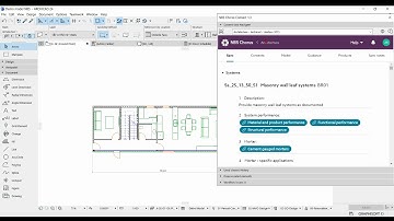 NBS Chorus in ArchiCAD (Uniclass) - Part 2 of 4 - Associating systems to model via Chorus Connect