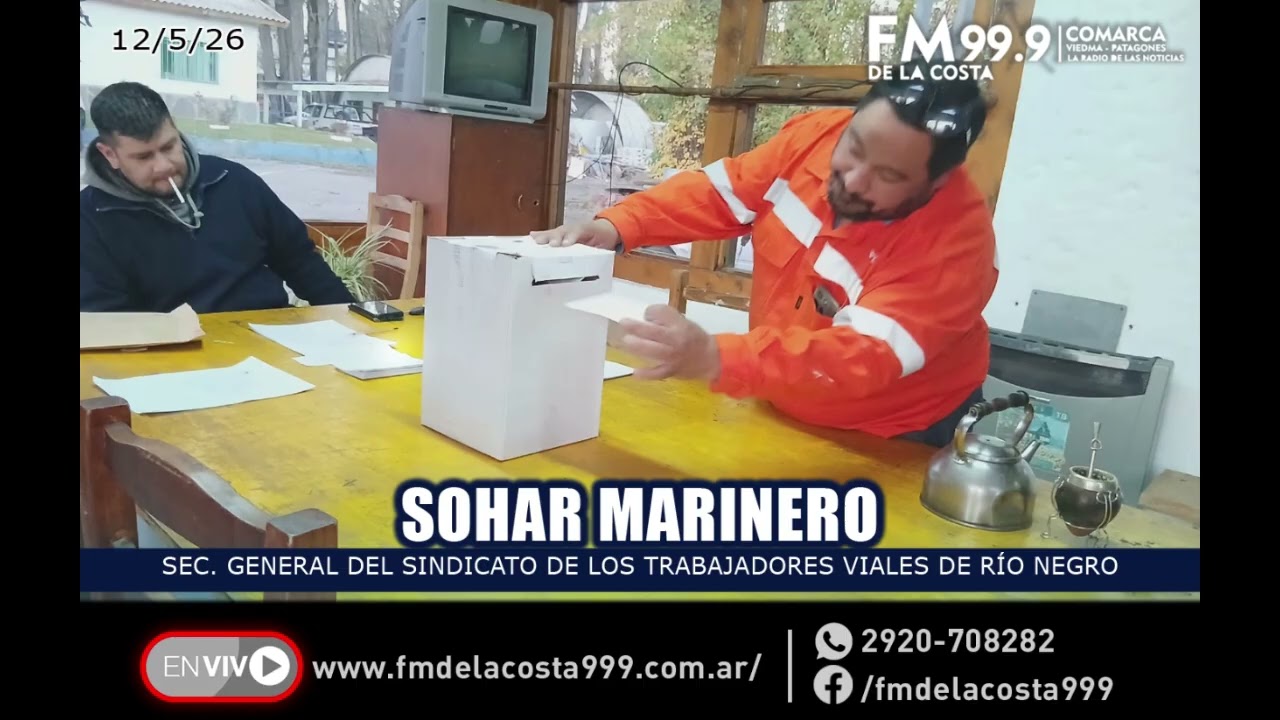Sohar Marinero - FM DE LA COSTA 99.9 - 12/5/26