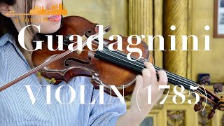 Guadagnini Violin, 1785 - YouTube