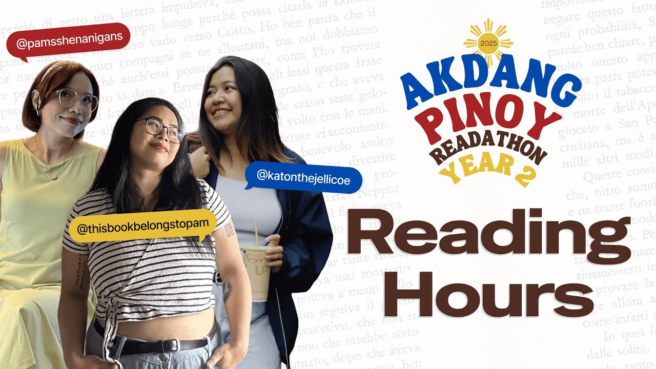 Akdang Pinoy Readathon Reading Hours 🇵🇭 CLOSING PARTYYYY 📖 reading sprints
