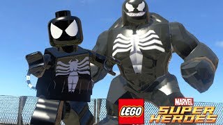 LEGO Marvel Super Heroes #42 HOMEM ARANHA SIMBIONTE E VENOM JUNTOS NO AEROPORTA AVIÕES DA SHIELD no