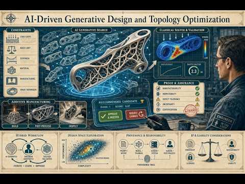 32. AI-Driven Generative Design and Topology Optimization