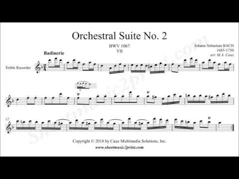 Bach : Badinerie