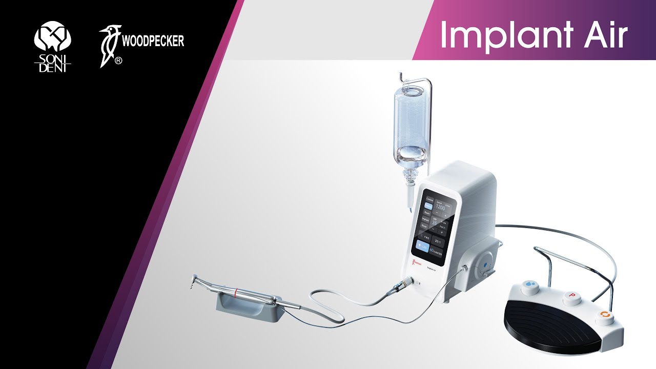 Discover the Woodpecker / DTE Implant Motor: Implant Air (Features & Benefits) 