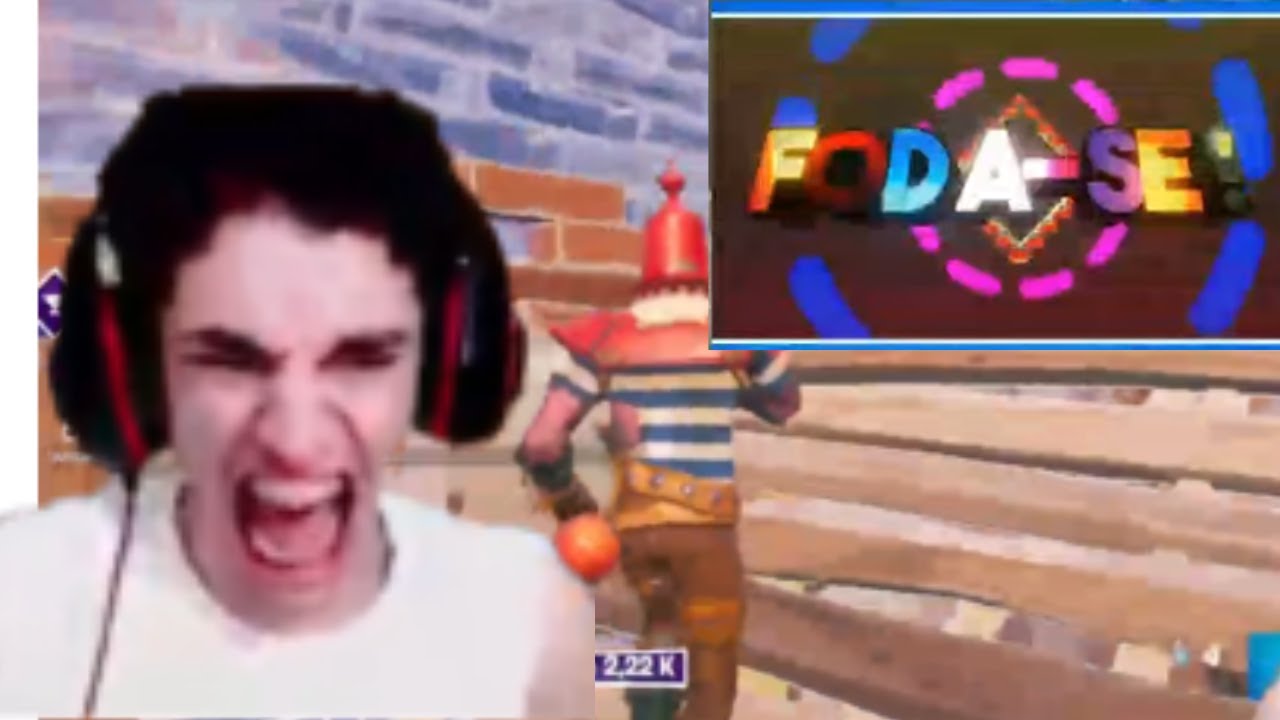 bisteconne dando rages no fortnite