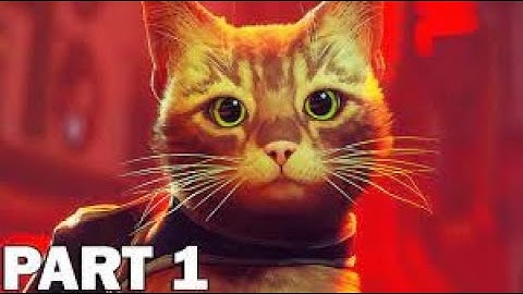 STRAY PS5 Walkthrough Gameplay Part 1 - INTRO Meow (FULL GAME)