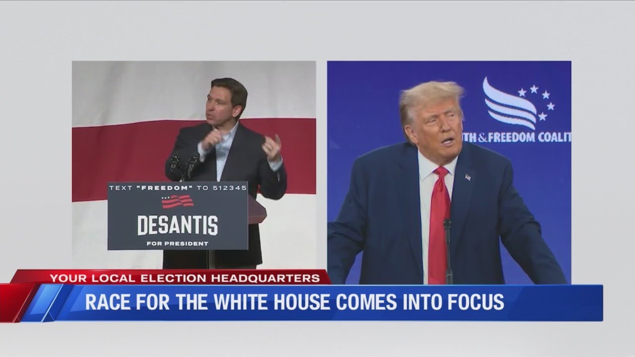 Race for the White House comes into focus - YouTube