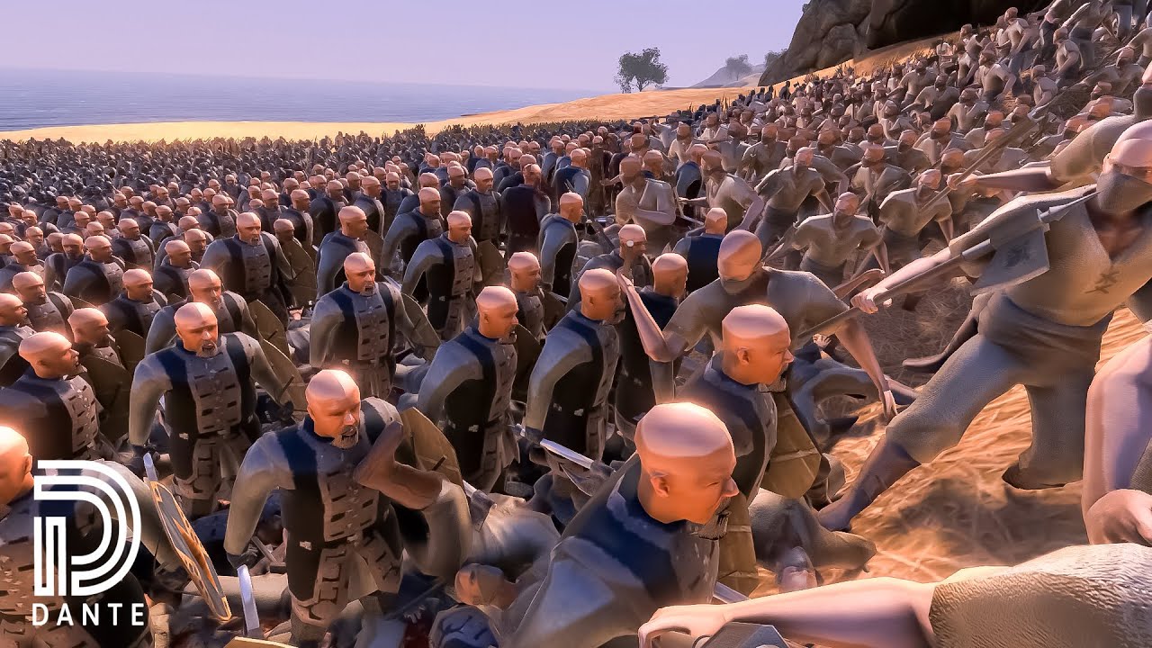 17.000 Bandits vs 17.000 Dwarven Captains- Ultimate Epic Battle Simulator 2- UEBS 2