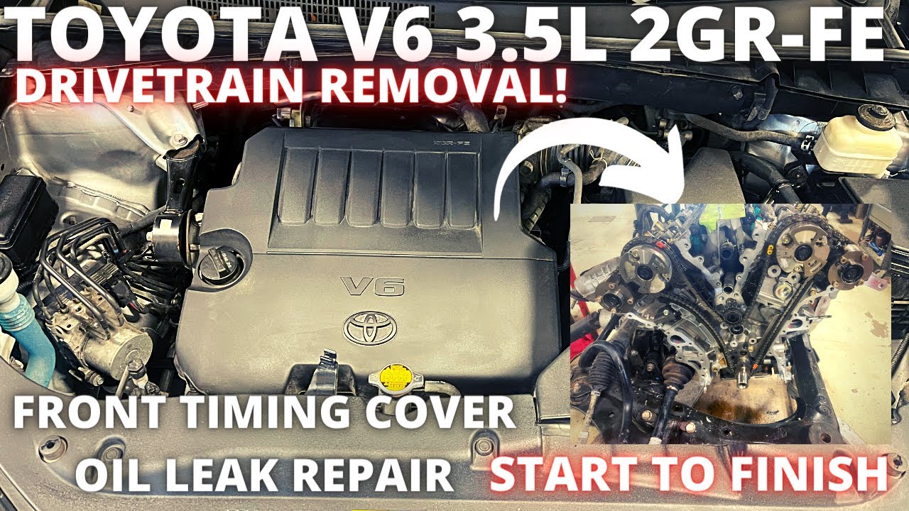 Toyota Rav4 Timing Chain Cover Leak 