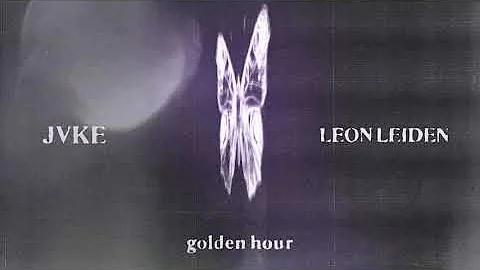 JVKE - golden hour (feat. leon leiden) (lyric video)