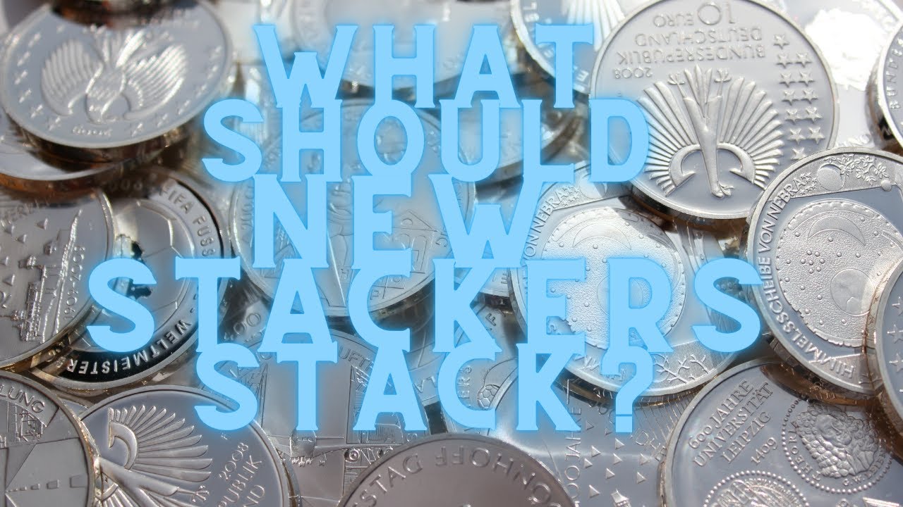WHAT SHOULD NEW SILVER STACKERS STACK? START WITH THESE!! - YouTube