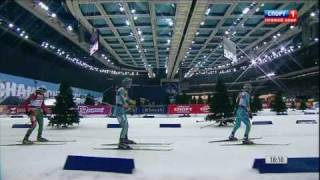 Biathlon - 2011 Champions Race (Moscow) - Women&#39;s Mass Start - 2/3