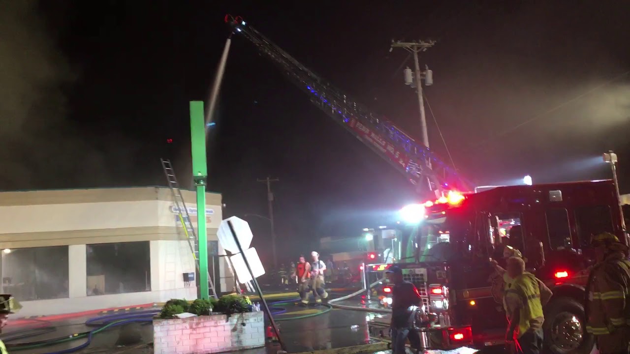 Churchill Plaza Fire 1159PM YouTube