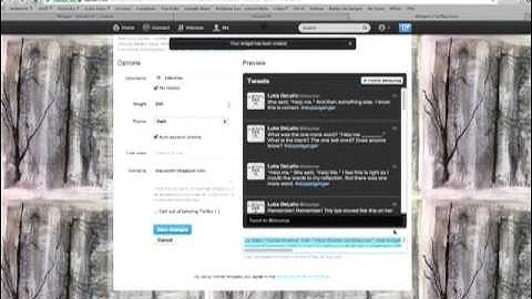 How to make a Twitter Feed on your Blogger Blog