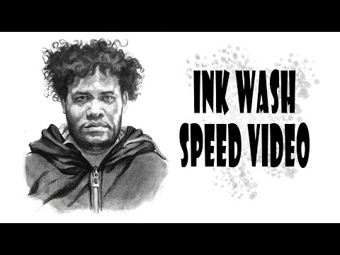 Ink Wash Speed Video