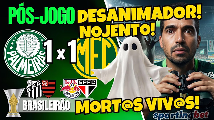 DESESPERADOR! PÓS-JOGO | PALMEIRAS 1X1 MIRASSOL | BRASILEIRÃO 2025 | COLETIVA ABEL FERREIRA | AOVIVO