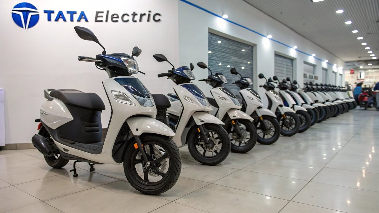 2026 TATA Electric Scooter 😱 200KM Range, iPhone Jaisi Screen | Ola–Ather Ka Game Over!