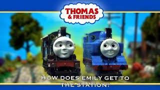 How Does Emily Get To The Station? - Thomas & Friends Learning Segment Remake