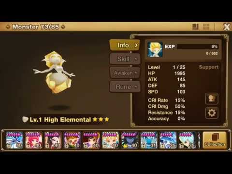 Summoners War: Sky Arena - Light High Elemental @gamerairtias9730