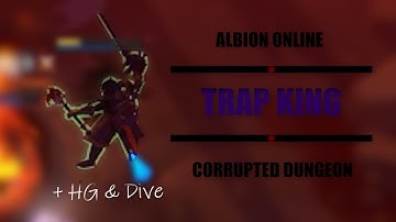 Albion Online PVP ⚔️  Trap King 🐭 Corrupted, Dive & Hellgate
