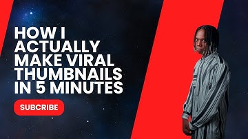How I Actually Make Viral YouTube Thumbnails in 5 Minutes