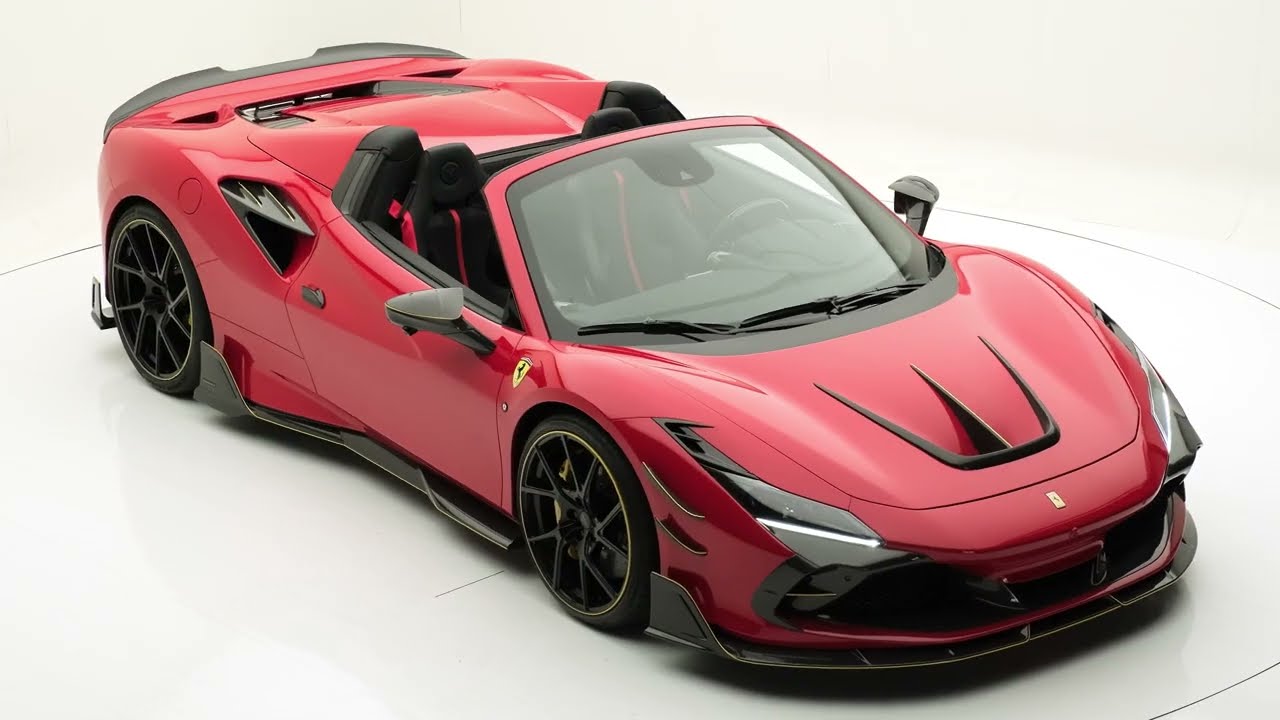 Mansory says this Ferrari F8 Spider is a 'one of one' creation