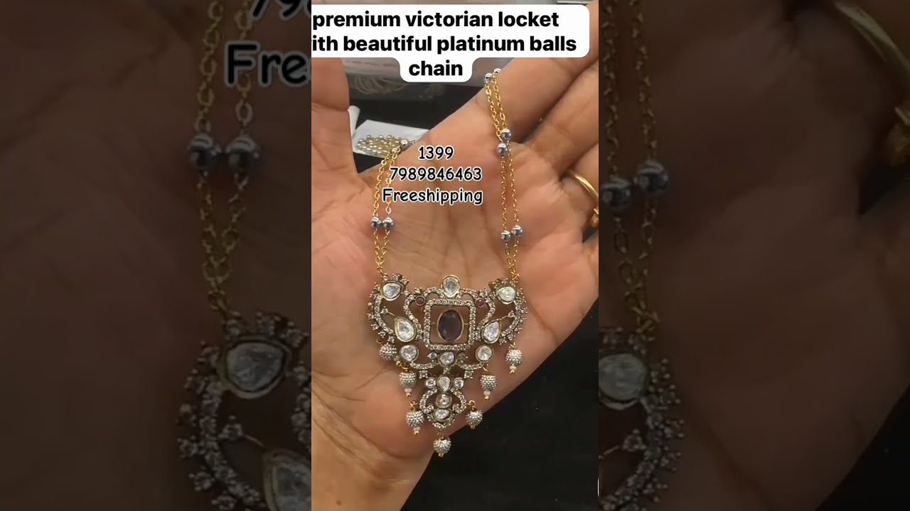 # Victorian with silver balls best quality 