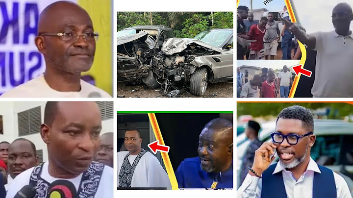 Breaking! Hon Ken Agyapong Involves in an Accident After Wontumi’s Appearance-Crazy World
