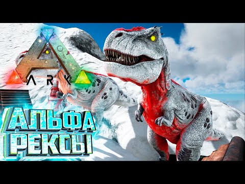 Видео: Альфа РЕКСЫ и Альфа Босс Первая Попытка - ARK Survival SUPREME #12