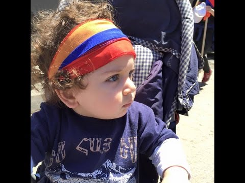 სომეხი ერის გენოციდის 100 წლისთავი. ლიბანი  Ливан  День Геноцида Армян 24.04.2015  Армяне Вірмени