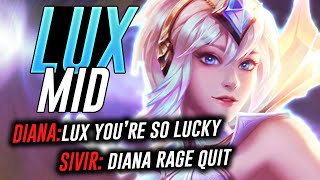 My Lux Made Diana Rage Quit!