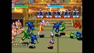 Celebrity Captain Commando (Wushuang version) two players Mummy and Ninja, one life run, no death Wealth