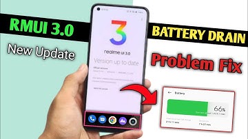 How to Fix Battery Draining Issue in Realme Ui 3.0| Mein Battery Draining Issue kaise Solve kare 🔥🔥