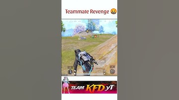 Teammate Revange 🤬 #shorts #bgmi #pubg #pubgmobile #gaming #clutch
