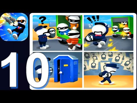 Johnny Trigger — Прохождение игрового процесса, часть 10, новое обновление, сюжетный режим (Android,iOS)