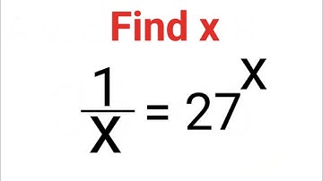 A NICE indices problem! How to solve this kind of exponential problem? #find #indices #like #explore
