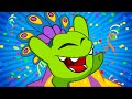Om Nom dan Perjalanan Naga Sungai🌤️ Cerita Om Nom 💚 Super Toons TV Bahasa