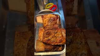 Giant Smoked Beef Ribs 🔥 The Ultimate BBQ Meat Experience! 🤤 #mukbang