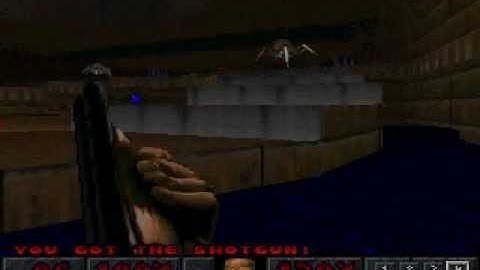 Final Doom (PSX) - Map 17 (Crater)