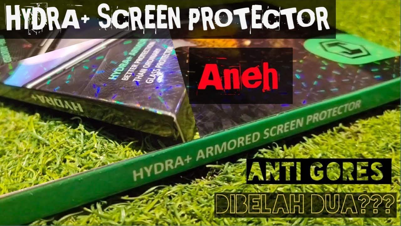HYDRA Screen Protector Anti Gores hydrogel Terbaik YouTube