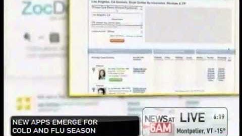 ZocDoc App on NECN Boston