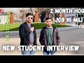 New student interview  january intake  uk international students  uk life  teesside university