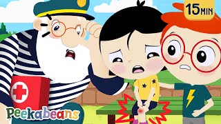 Boo Boo Song | Kids Safety & More #kidssongs with Peekabeans