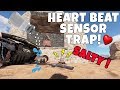 RUST | SUPER SALTY PLAYERS RAGING over my HEART BEAT SENSOR BAIT TRAP !