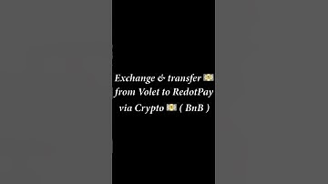 Exchange & transfer money from Volet to RedotPay using crypto wallet ( BnB - BEP20) #weltrade