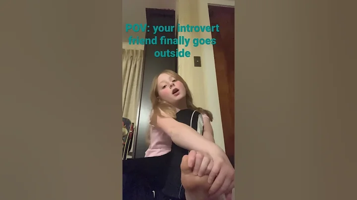 POV your introvert friend finally goes outside