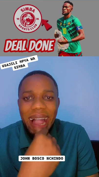 Usajili Mpya Wa Simba Huu hapa Hatari/ John Bosco Nchindo kutoka cameroon /Kiungo Mkabaji hatari